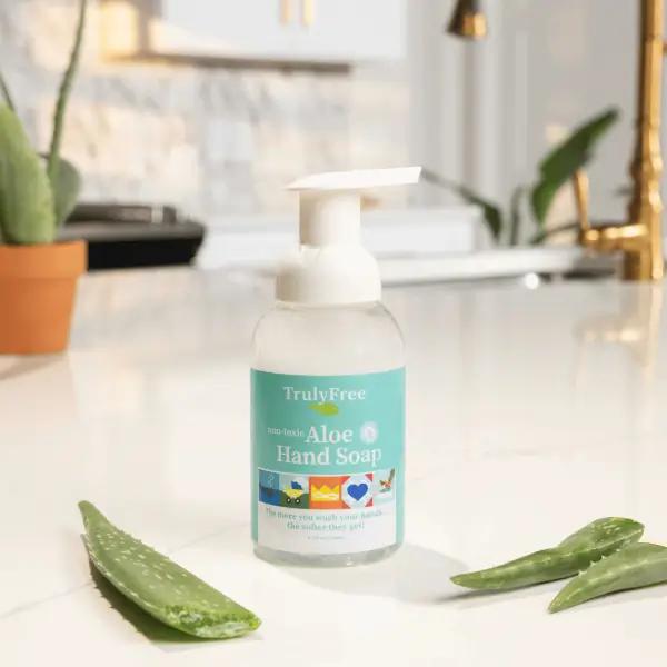 Aloe Hand Soap Bottle