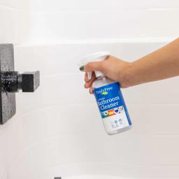 Truly Free Home Bathroom Cleaner: clean all bathroom surfaces including tub, shower and tile.