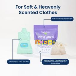 For Soft and Heavenly Scented Clothes: an alternative to dryer sheets.