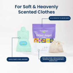For Soft and Heavenly Scented Clothes: an alternative to dryer sheets.