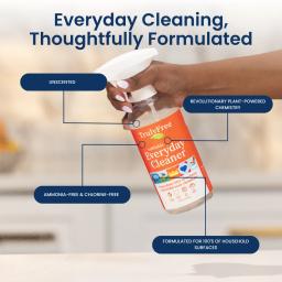 Truly Free Home Everyday Cleaner: Tough on messes, thoughtfully formulated, and made without ammonia.