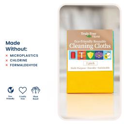 Reusable Cleaning Cloths Callout