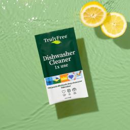 Truly Free Home Dishwasher Cleaner pack.