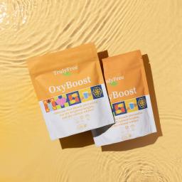 Truly Free Home OxyBoost packs.